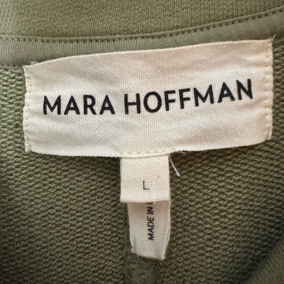 Mara Hoffman Sabina Jumpsuit in Army Green - Picture 7 of 8